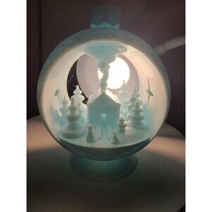 winter holiday Chirstmas Bulb 3D printed